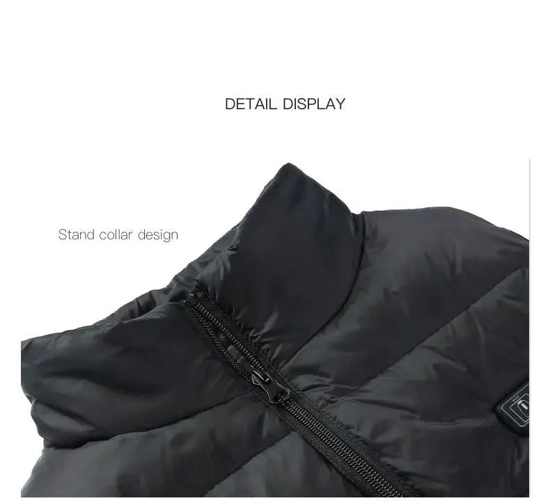 FitByChris – Gilet Chauffant Sport unisexe 9 Zones | Automne & Hiver