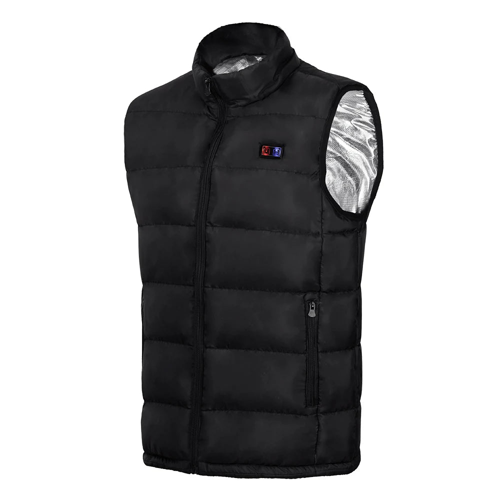 FitByChris – Gilet Chauffant Sport unisexe 9 Zones | Automne & Hiver