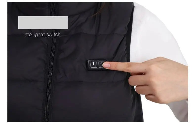 FitByChris – Gilet Chauffant Sport unisexe 9 Zones | Automne & Hiver